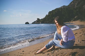 woman-beach